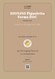 USA Wine DIONJSO Pignoletto Fermo DOC
