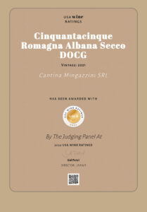 USA Wine Ratings Cinquantacinque Romagna Albana Secco DOCG
