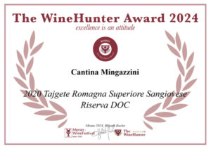 The WineHunter Award 2024 Tajgete Romagna Superiore Sangiovese Riserva DOC 2020